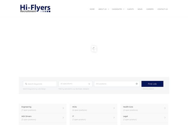 Site using Jobhunt-apply-with-facebook plugin