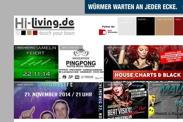 Site using Facebook-events plugin