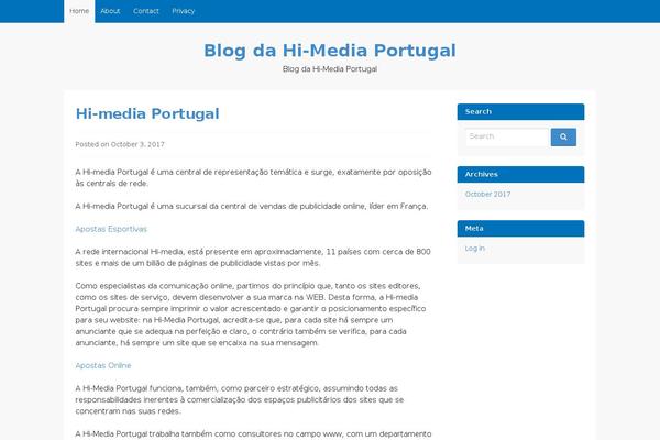 GovPress theme site design template sample