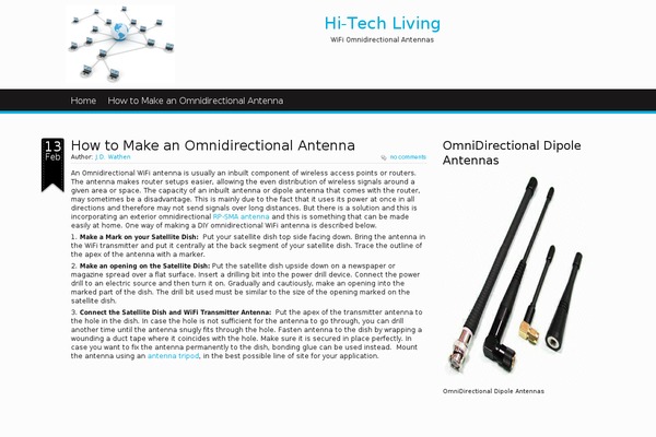 hi-techliving.com site used World
