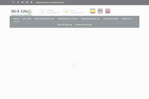 hi5-linx.com site used Univero-child