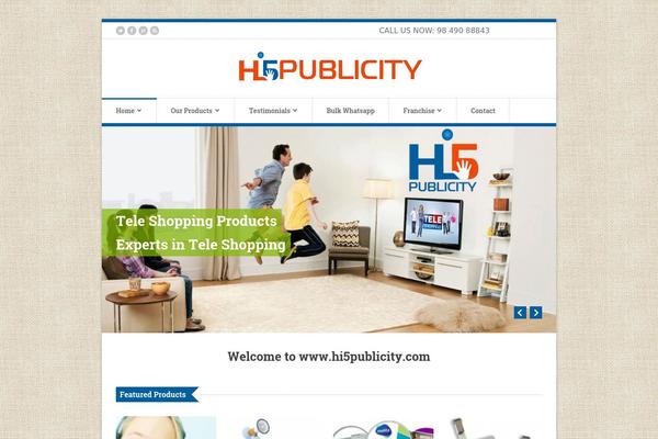 Organic Shop theme site design template sample
