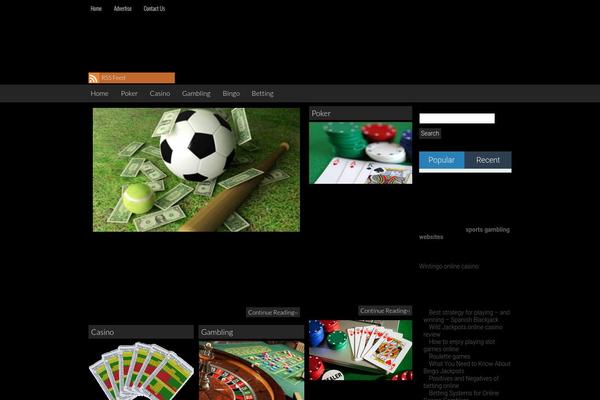Giornalismo theme site design template sample