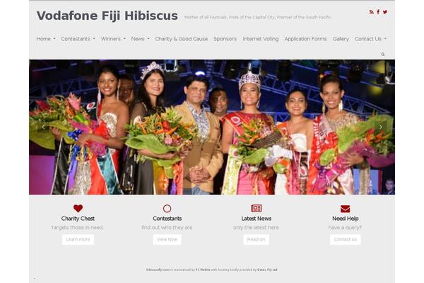 hibiscusfiji.com site used Evolve Child