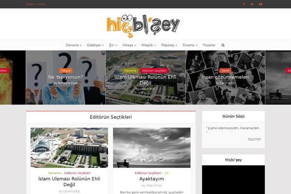 Voice theme site design template sample