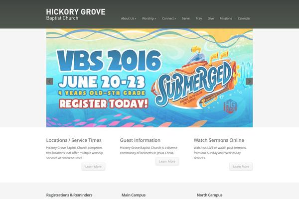Nimble theme site design template sample