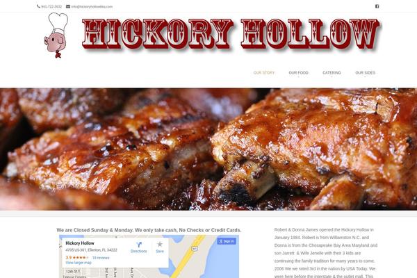 Brasserie theme site design template sample