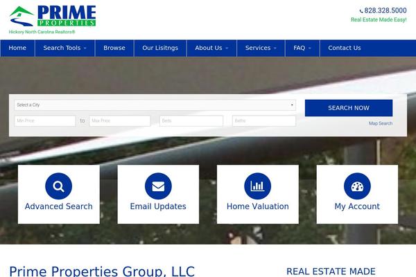 Curb-appeal theme site design template sample