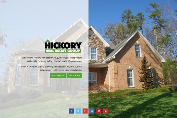 Realty theme site design template sample