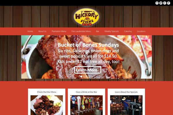 Garnish theme site design template sample