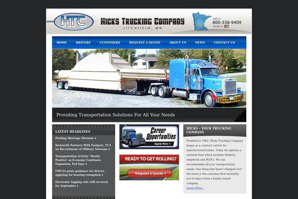 hickstruckingcompany.com site used Hicks