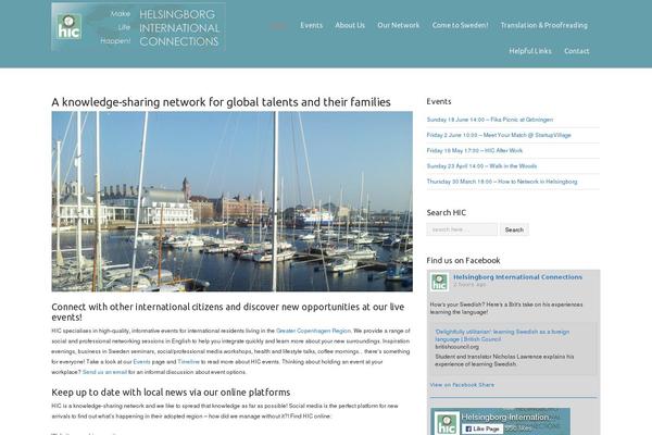 Encounters Lite theme site design template sample