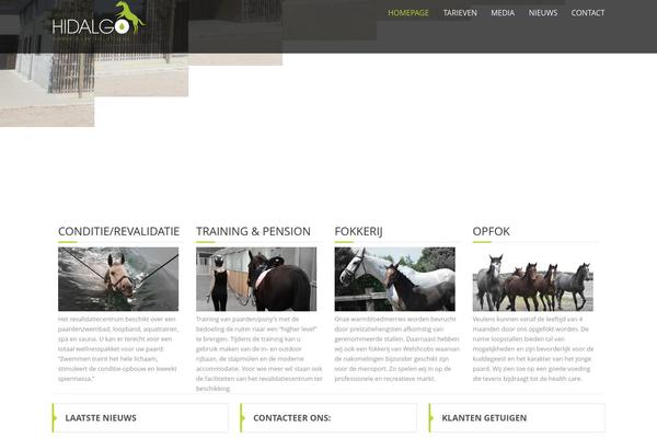 hidalgo.be site used Universfolio