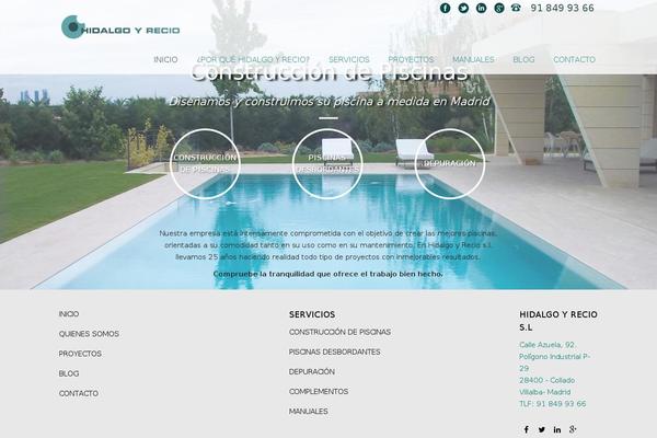 Lambda theme site design template sample