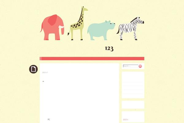 Pachyderm theme site design template sample