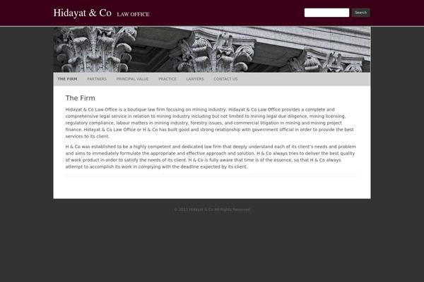 RCG Forest theme site design template sample
