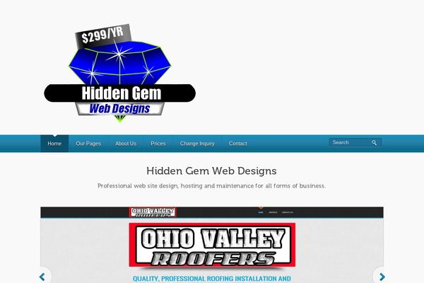 BizWay theme site design template sample