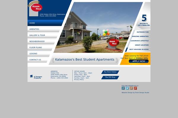 hiddenhillskzoo.com site used Zaragon