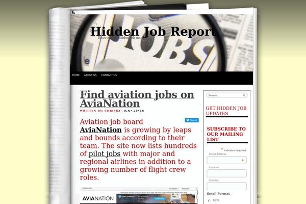 Fresh Ink Magazine theme site design template sample