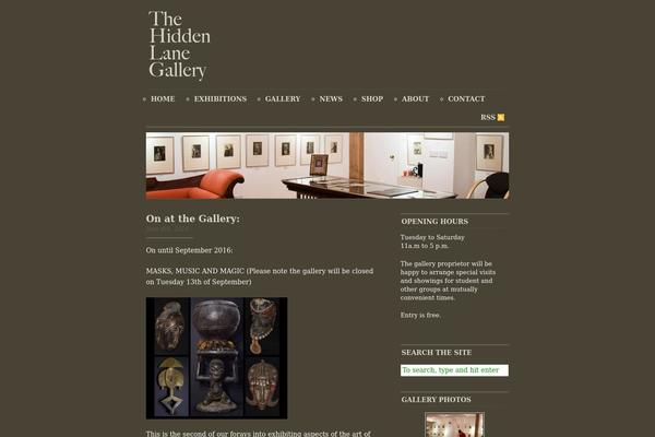 Cutline theme site design template sample