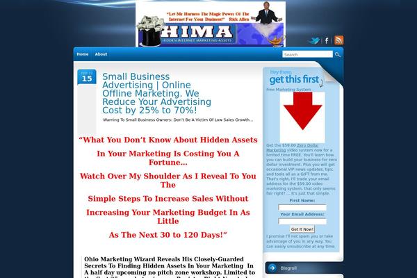 intrepidity theme site design template sample