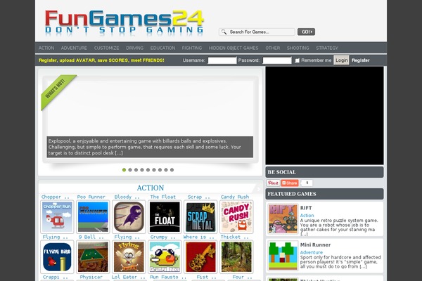 Site using Acurax On Click Pop Under plugin