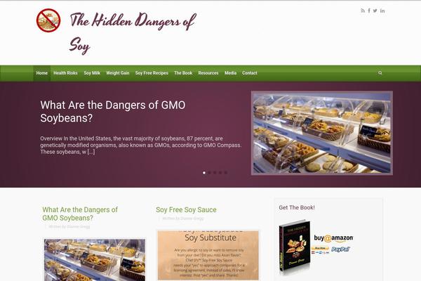 evolve theme site design template sample