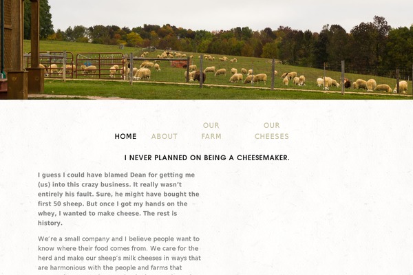 Bones theme site design template sample