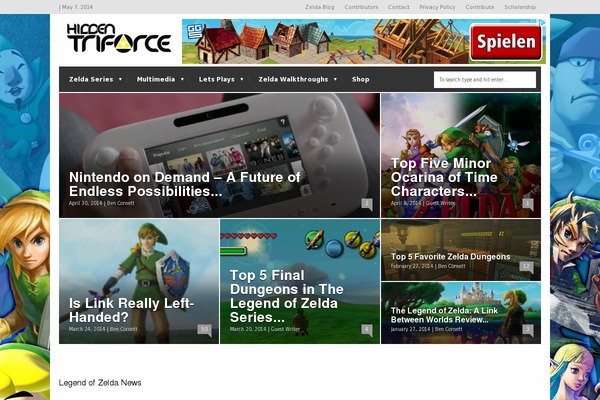 SmartMag theme site design template sample