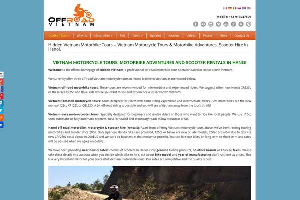 Modernize theme site design template sample