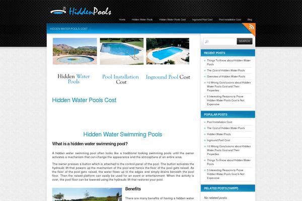 Colorbold theme site design template sample