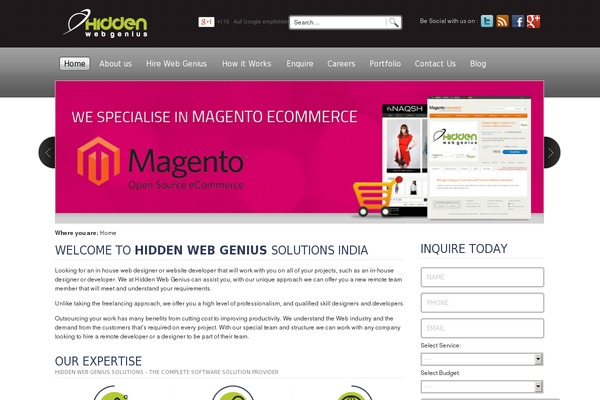 Site using WP-Paginate plugin