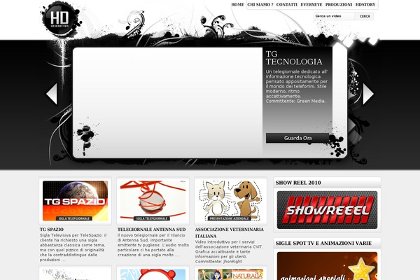 On Demand theme site design template sample