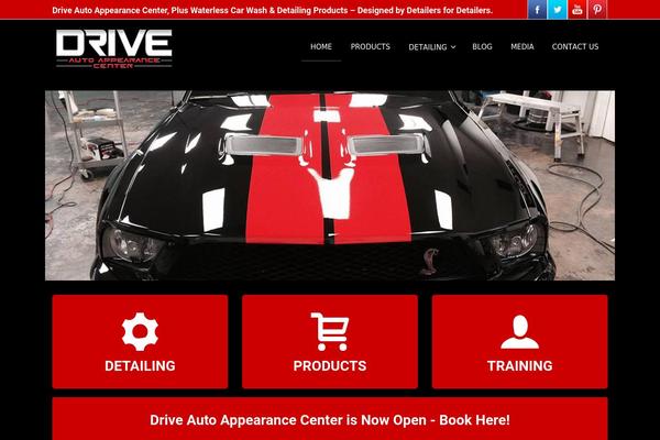 Envision theme site design template sample