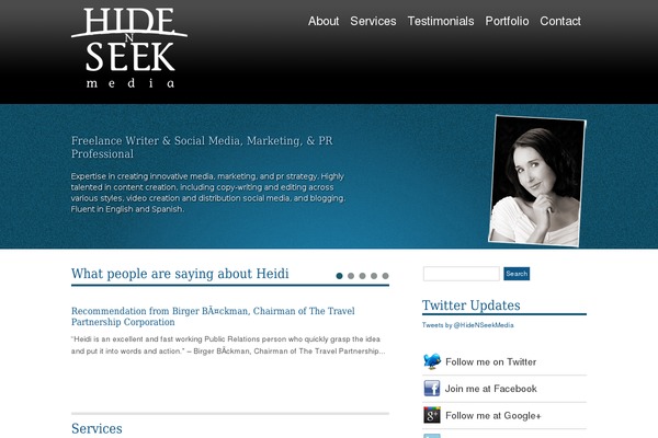 consultant theme site design template sample