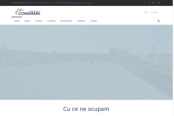 BeTheme Child theme site design template sample