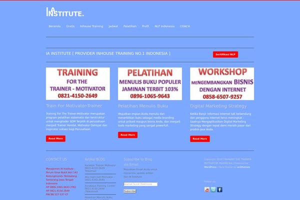 Hero theme site design template sample