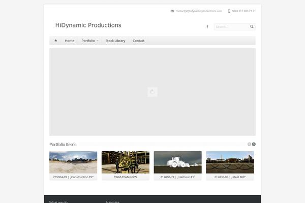 Aqua theme site design template sample