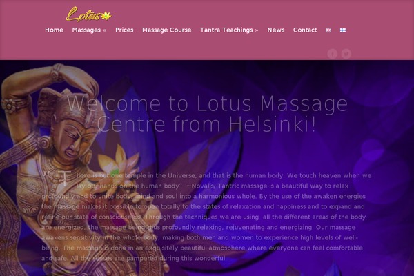 Fable theme site design template sample