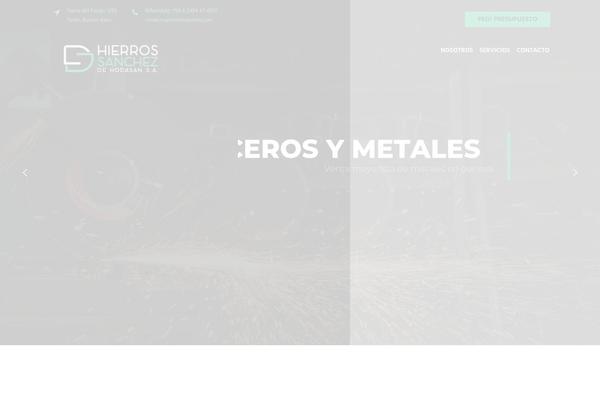 Megacorp theme site design template sample