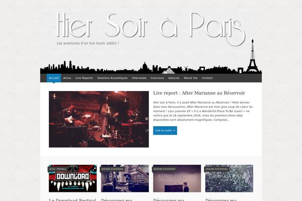 Expound theme site design template sample