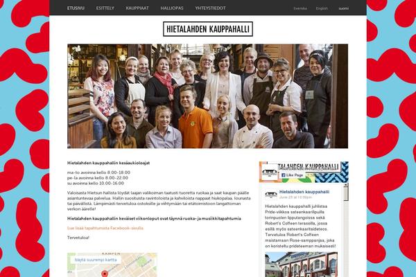 Brbr theme site design template sample