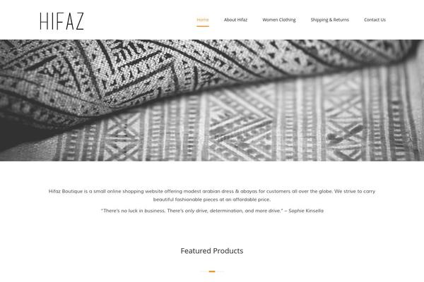 Electrify theme site design template sample