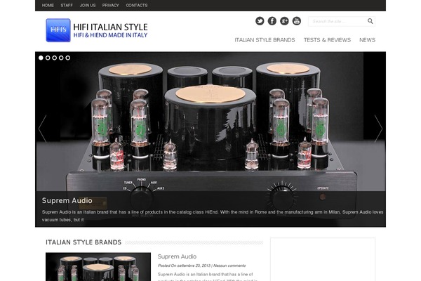 Backstreet theme site design template sample