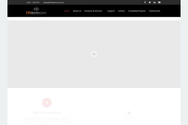Site using Simple Responsive Menu plugin