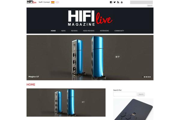 hifilivemagazine.com site used Hifilive2013