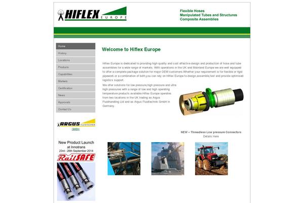 hiflex-europe.com site used Hiflex