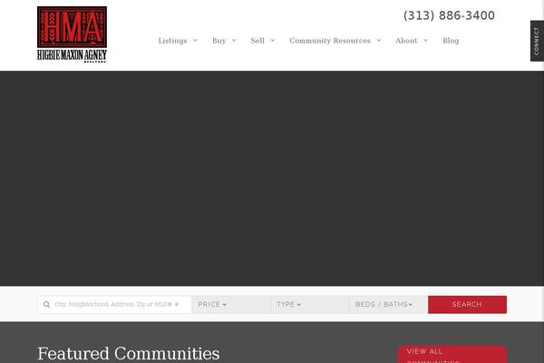 Enfold theme site design template sample