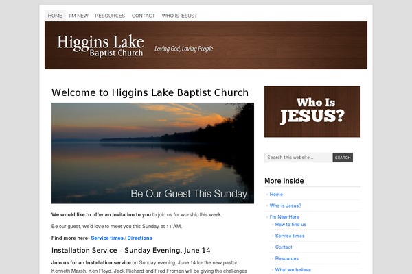 Prose theme site design template sample