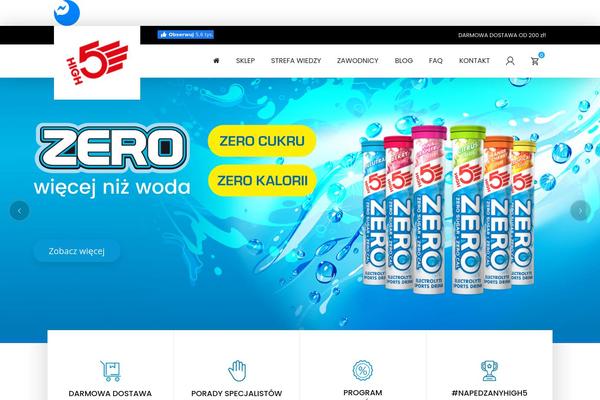 Site using Wooswipe plugin